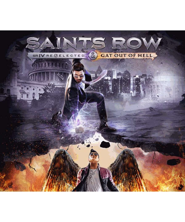 Saints Row IV: Re-Elected + Gat out of Hell XBOX One Xbox One Key EUROPE